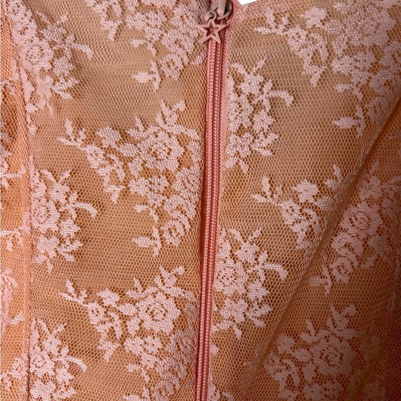 Vintage  babydoll lingerie,sheer,maxi,lace,fairy,whimsical 
PTP 20” handmade?EC - Picture 6 of 13